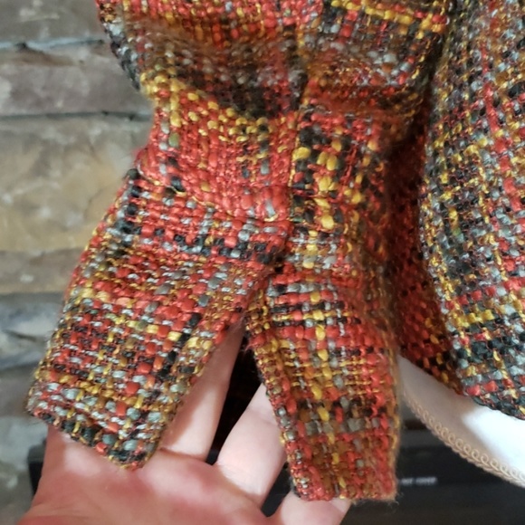 SALE💫COLDWATER CREEK MULTI COLORED BLAZER SZ 8P - Picture 5 of 8